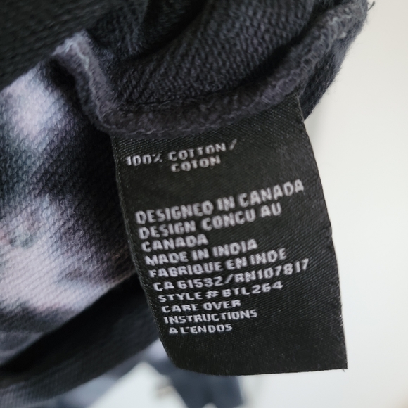 BRUNETTE THE LABEL - The MARBLE TIE DYE Best Friend Hoodie Xs/s - Picture 7 of 8